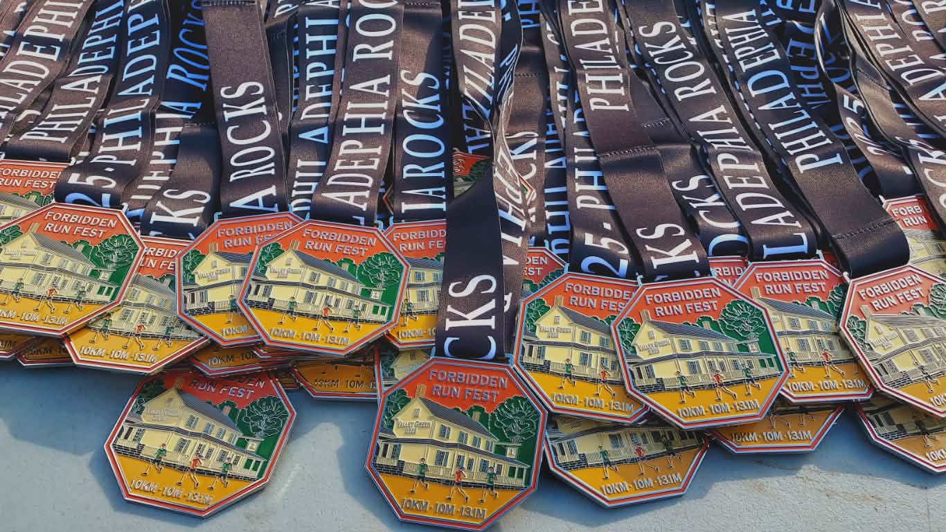 Philly Trail Marathon Medal